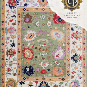 Hand knotted oushak collection 12