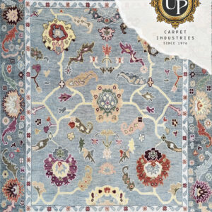 Hand knotted oushak collection 3