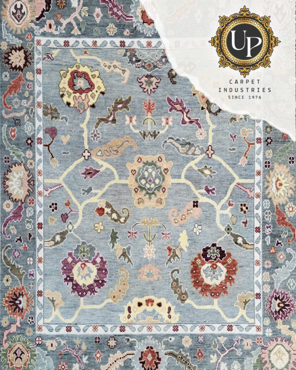Hand knotted oushak collection 3