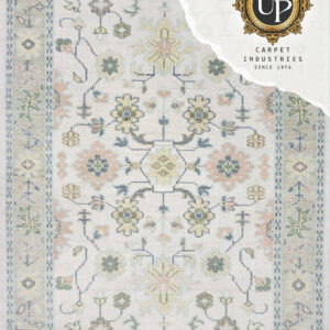 Hand knotted oushak collection 1