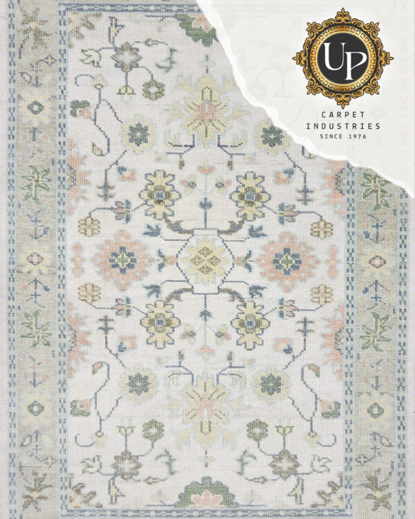 Hand knotted oushak collection 1