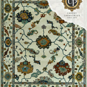 Hand knotted oushak collection 10