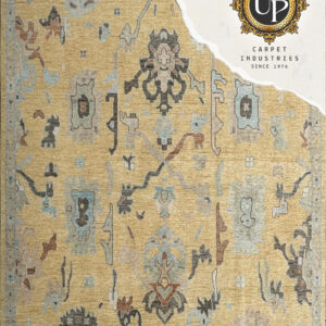 Hand knotted oushak collection 9