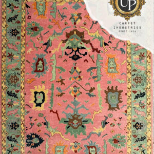 Hand knotted oushak collection 8