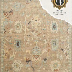 Hand knotted oushak collection 7