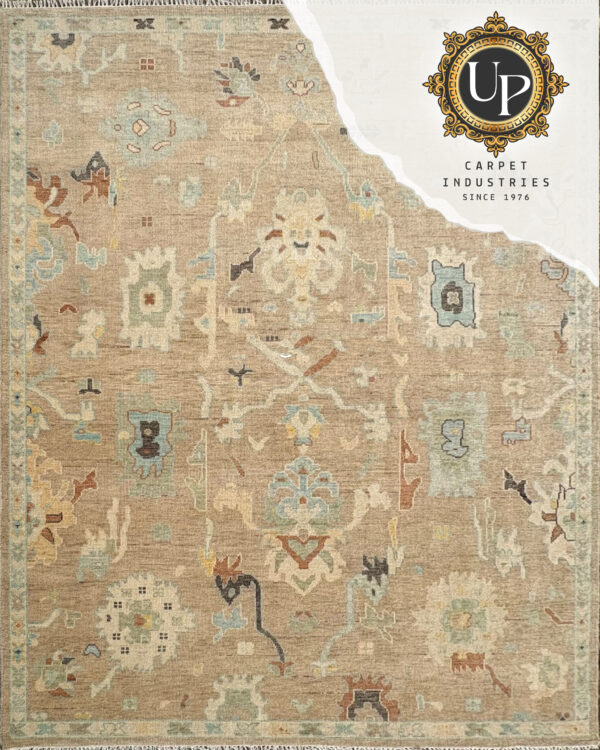 Hand knotted oushak collection 7